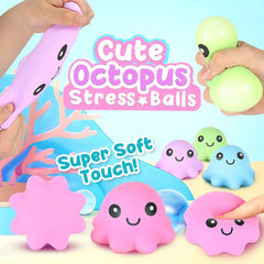 Soft Cute Octopus Squishy Balls
