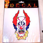 Wholesale CRAZY CLOWN DECALS (Sold by the piece)