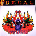 Wholesale V TWIN CHICKS DECALS (Sold by the dozen) CLOSEOUT NOW ONLY 25 CENTS EA