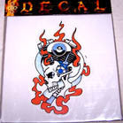 Wholesale ENGINE SKULL DECALS (Sold by the dozen) CLOSEOUT NOW ONLY 25 CENTS EA