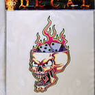 Wholesale OPEN SKULL DICE DECALS (Sold by the piece)