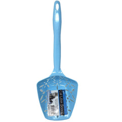 Decorative Floral Plastic Cat Litter Scooper