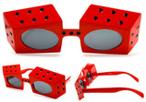 Buy RED DICE PARTY GLASSESBulk Price