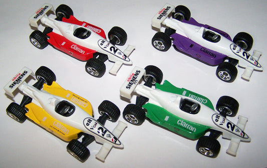 Buy DIE CAST METAL 4 INCH FORMULA RACE CARSCLOSEOUT NOW $ 1.50 EABulk Price