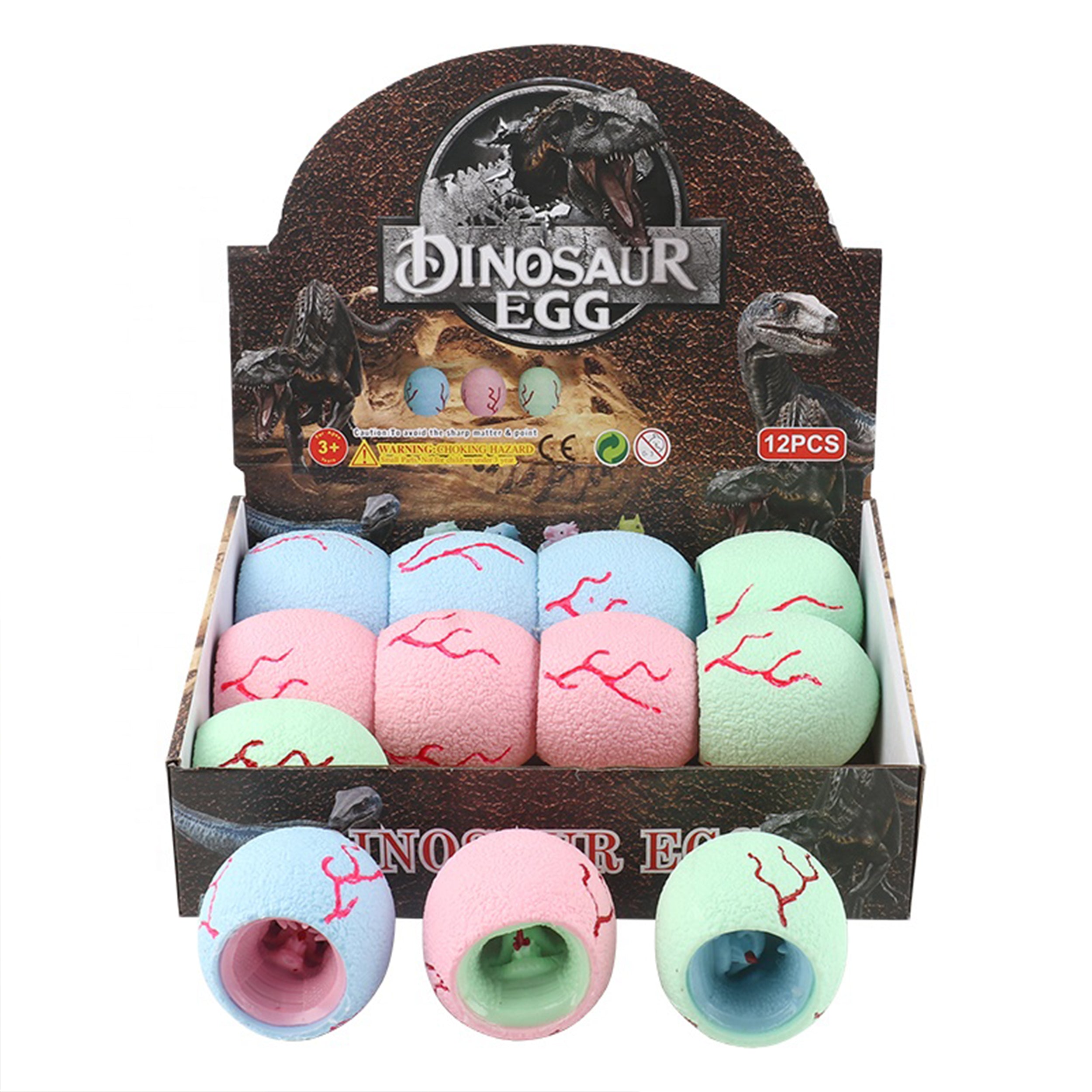 Fun and Educational Stress Relief Squeeze Dinosaur Egg Fidget Toys For Kids