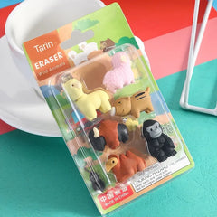 Animal 3D Eraser Sets - Assorted