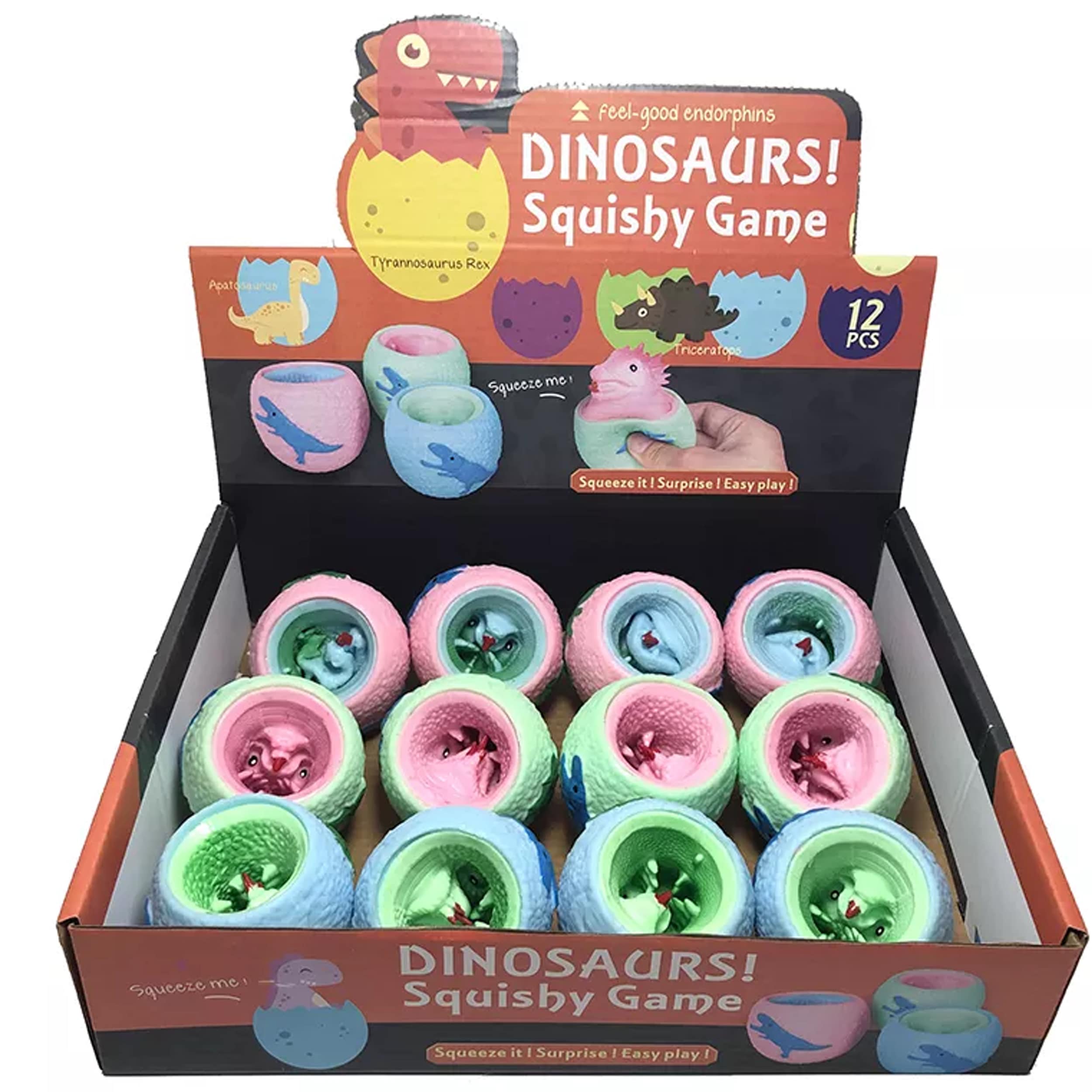 Dinosaur Egg Cup Squishy Toy