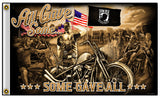 Buy ALL GAVE SOME / SOME GAVE ALL POW MIA VET DELUXE 3 X 5BIKER FLAGBulk Price