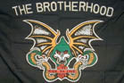 Wholesale THE BROTHERHOOD  3' X 5' BIKER FLAG (Sold by the piece)