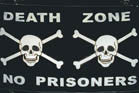 Wholesale DEATH ZONE 3' X 5' FLAG (Sold by the piece)