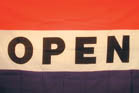 Wholesale OPEN 3' X 5' FLAG (Sold by the piece)