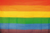 Buy RAINBOW STRIPES 3 X 5 FLAG -Bulk Price