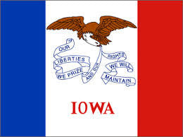 Wholesale IOWA 3' X 5' FLAG (Sold by the piece)