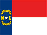 Wholesale NORTH CAROLINA  STATE 3' X 5' FLAG (Sold by the piece)