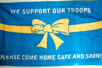 Wholesale COME HOME SAFE 3' X 5' FLAG (Sold by the piece)