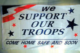 Wholesale BLUE STAR SUPPORT OUR TROOPS 3' X 5' FLAG (Sold by the piece)