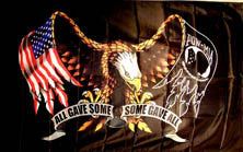 Buy EAGLE POW SOME GAVE ALLDELUXE 3' X 5' FLAGBulk Price