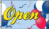 Wholesale OPEN BALLOONS 3' x 5' FLAG (Sold by the piece)