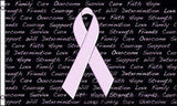 Wholesale BREAST CANCER 3 X 5 AWARENESS FLAG (Sold by the piece)