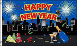 Buy HAPPY NEW YEAR 3 x 5 CELEBRATION FLAGBulk Price