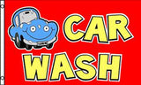 Buy RED CAR WASH 3' x 5' FLAGBulk Price