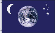 Buy EARTH MOON STARS 3 X 5 FLAGBulk Price
