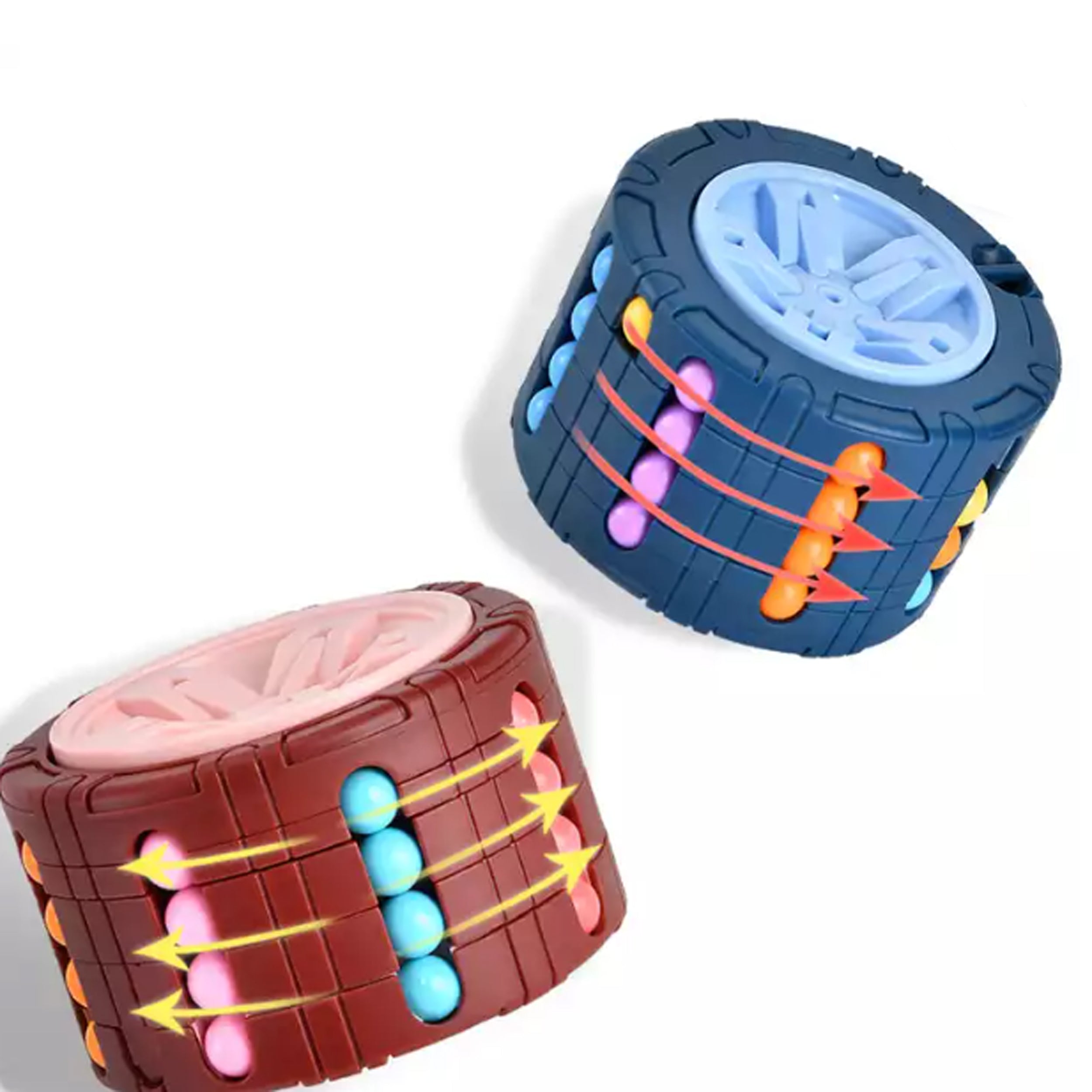 Rotating Spinner Engage Kids' Minds with Fidgets Bean Rotating Cube Spinner ...
