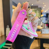 Shoe Wrist Strap Keychain