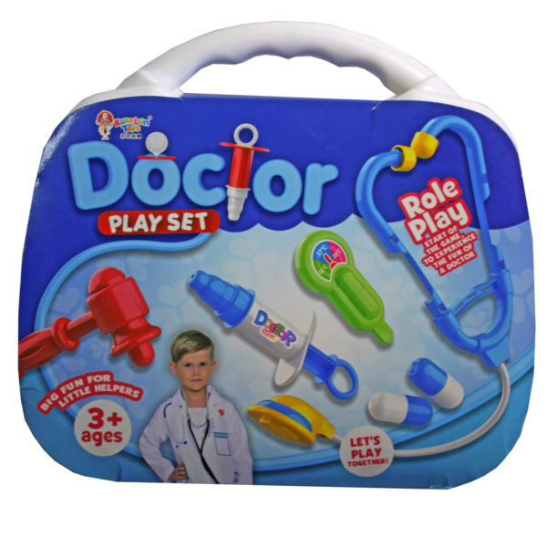 Doctor Play Set with Carrying Case 2 Assorted