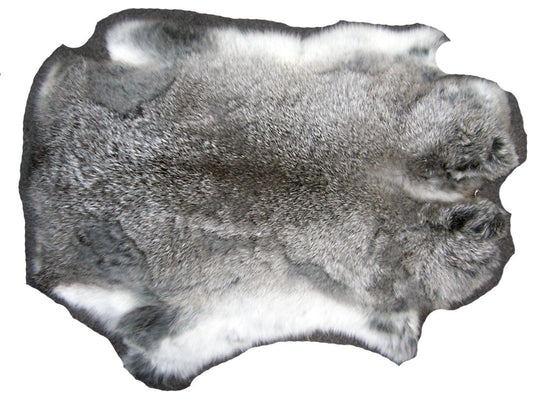 Buy LIGHT GREY NATURAL RABBIT SKIN PELT (Sold by the piece of dozen Bulk Price