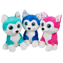 Plush Wild Husky For Kids In Bulk- Assorted