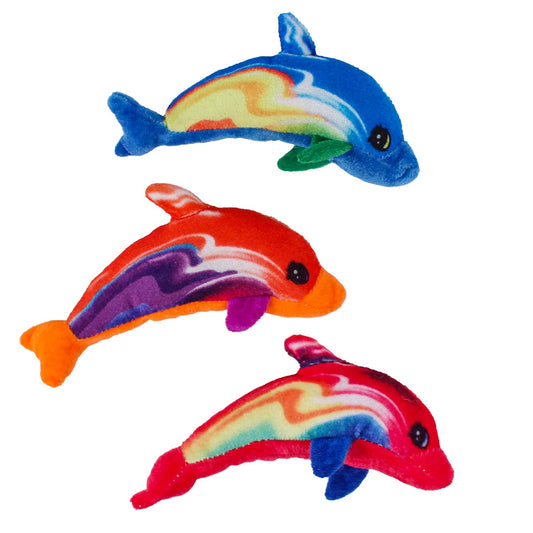 Rainbow Soft Plush Dolphins Kids Toys (Sold by DZ=$21.15)