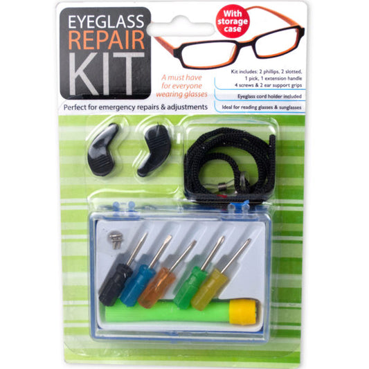 Eyeglass Repair Kit with Case