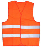 Buy ORANGE REFLECTION SAFETY VESTS -* CLOSEOUT ONLY 2.50 EABulk Price