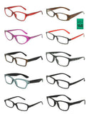 Wholesale DESIGNER FASHION READING GLASSES STYLE #B ( sold by the dozen )