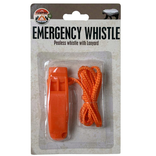 Emergency Whistle With Lanyard