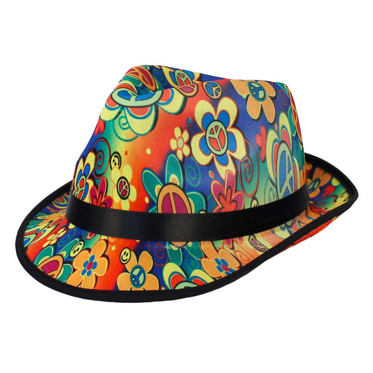 Peace Sixties Fedora In Bulk