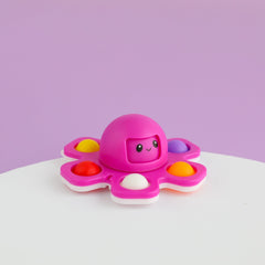 Keep Kids Entertained with Octopus Rotating Spinner Pop It Toy
