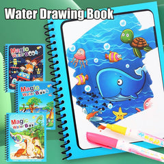 Magic Water Drawing Book Set