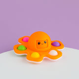 Octopus Rotating Spinner Pop It Toy