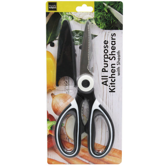 All-Purpose Kitchen Shears Scissors with Protective Sheath