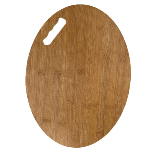 Large Oval Wooden Cutting Board