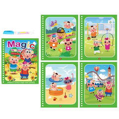 Magic Water Drawing Book Set