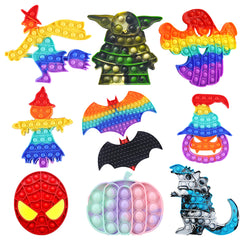 Halloween Evil Combo Pop it fidget toys