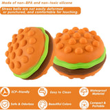 Hamburger Ball Pop it fidget toys