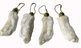 Buy NATURAL COLOR RABBIT FOOTKEYCHAIN (Sold by the dozen or piece)Bulk Price