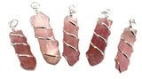 Wholesale Natural Stone Copper Wire Pendants Jewelry For Women's