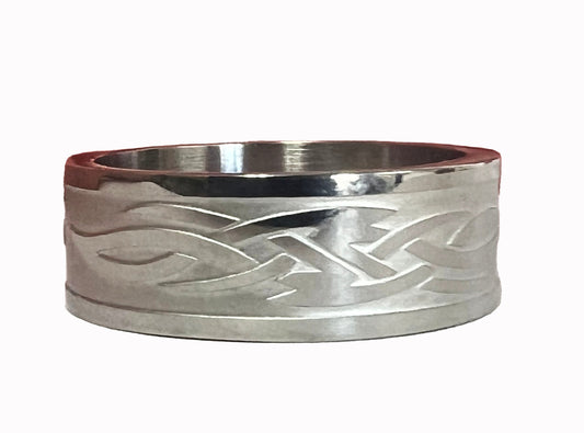 Buy Metal Design Men'sStainless Steel RingBulk Price