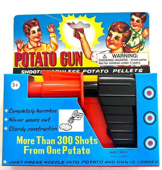 Wholesale POTATO SPUD SHOOTER GUNS /  PLASTIC  (Sold by the dozen) CLOSEOUT NOW ONLY $ 1.25 EA