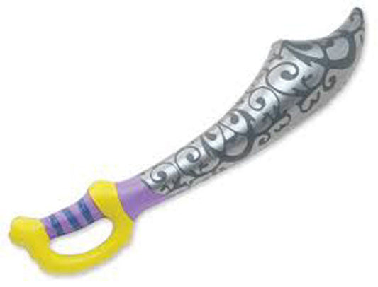 24" Inch Pirate Inflatable Sword Toy For Kids (Sold By The Dozen)